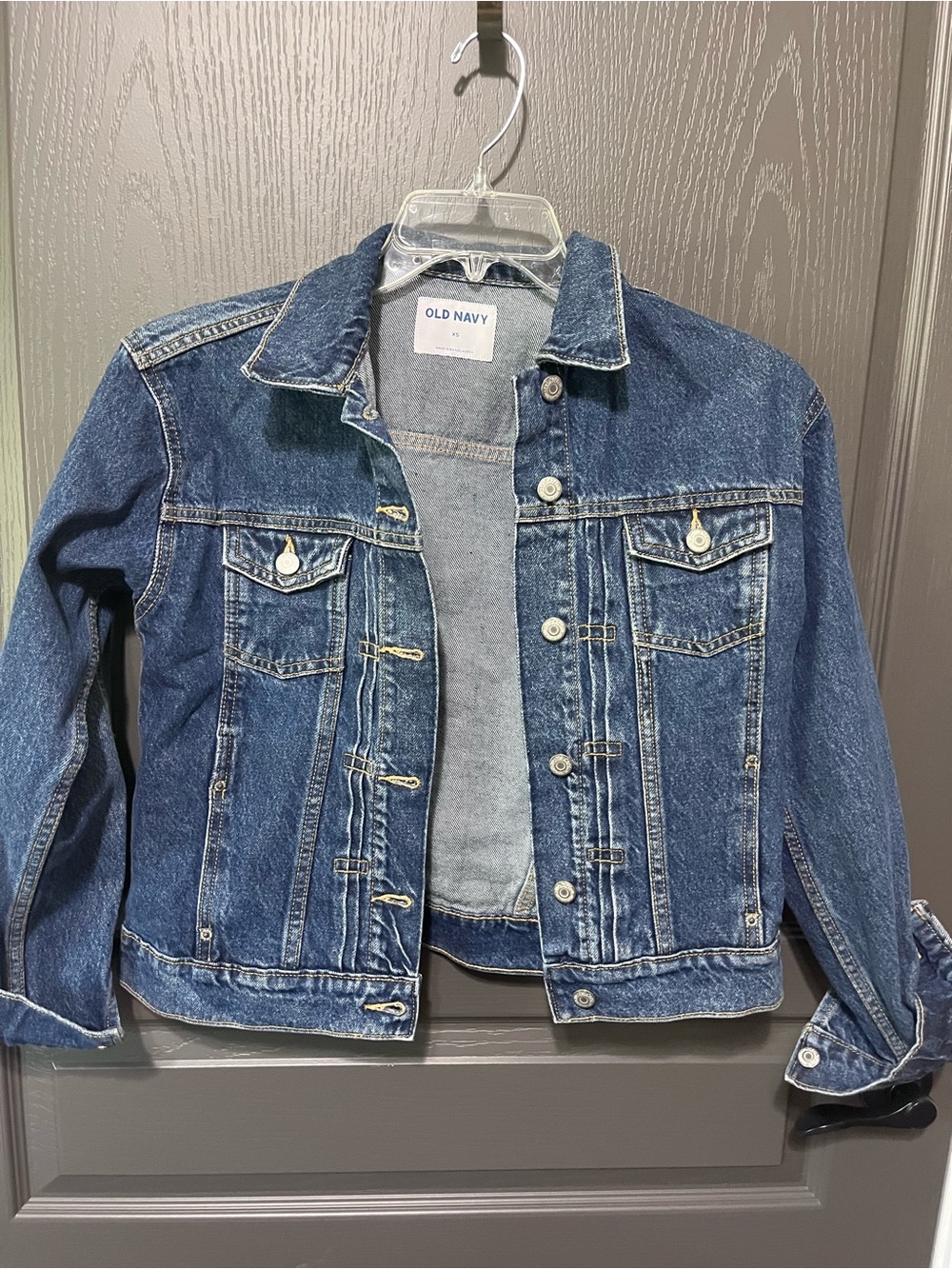 Old Navy Blue Denim Trucker Jacket
